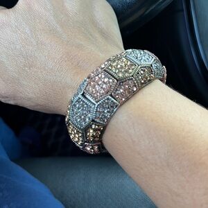 Elegant Multi-Color Crystal Bracelet